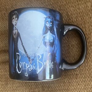 Warner Bros. Corpse Bride Black & Blue “Grave Misunderstanding” Coffee Mug